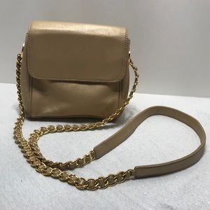 Nine west metallic gold purse